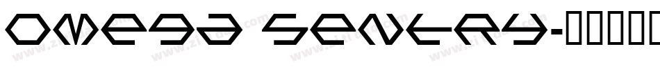 Omega Sentry字体转换